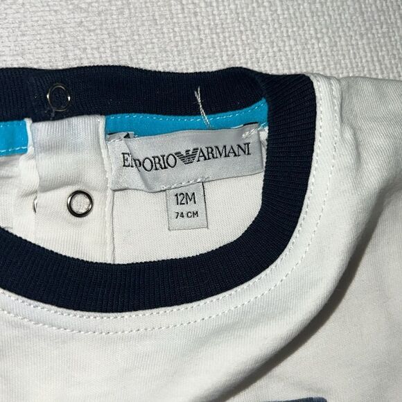 EMPORIO ARMANI BABY TEE - 12M - Picture 2 of 3